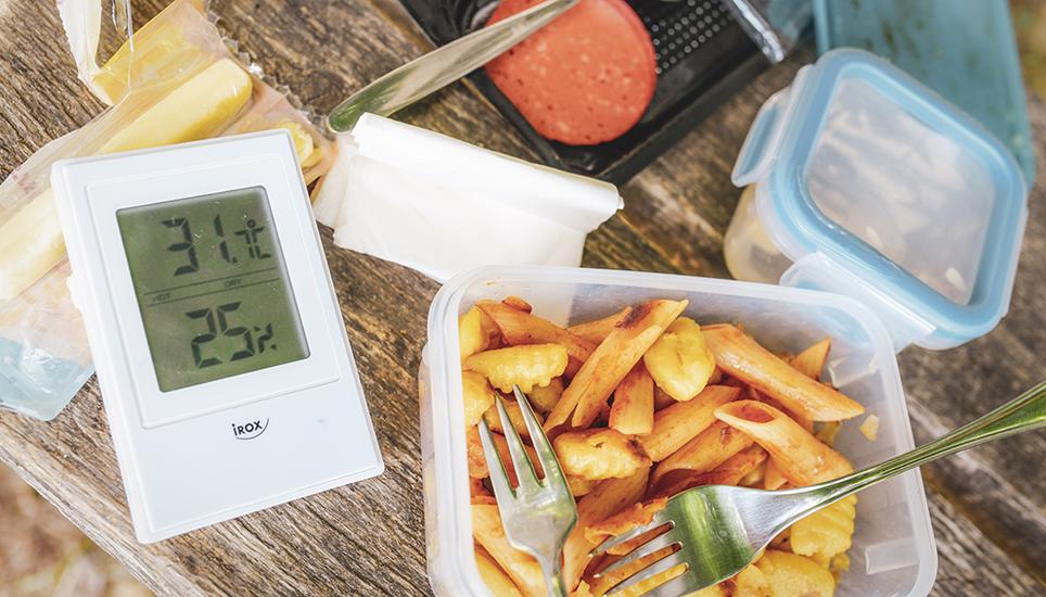 Bei den Temperaturen muss man überlegen, was man essen will - zu schwer sollte es nicht sein.