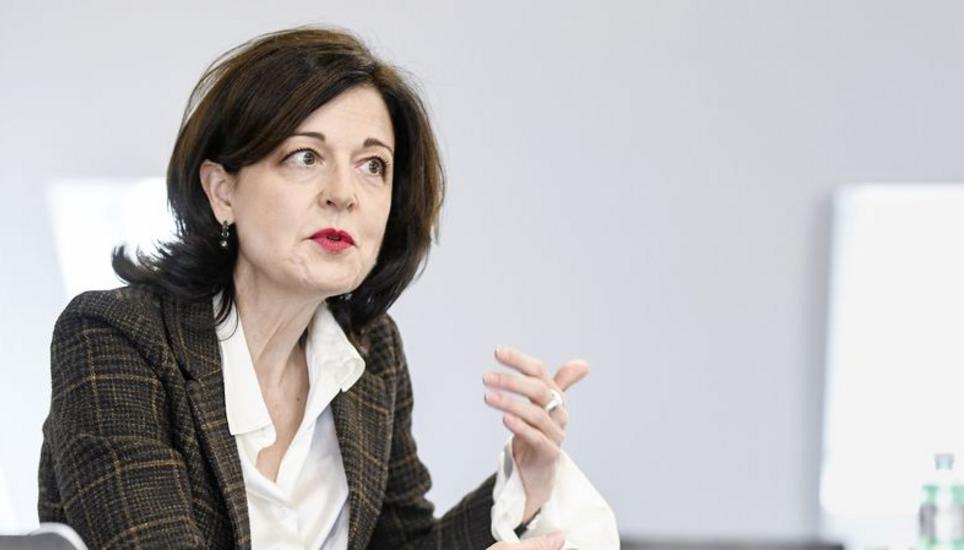 Regine Sauter befürwortet die F-35-Kampfjet-Beschaffung und möchte auch für die Kernkraft keine Technologieverbote. Bild: Melanie Duchene