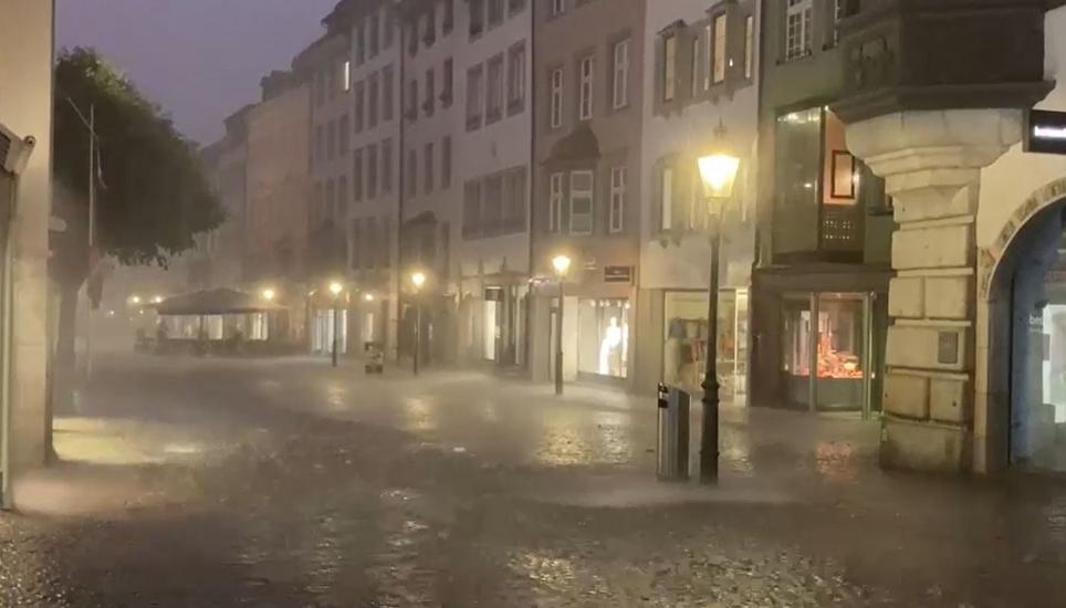 So könnte es am Donnerstagabend auch wieder in der Region aussehen. Bild: OPP