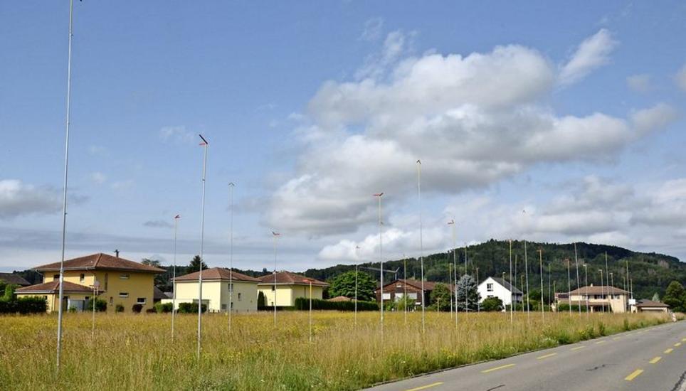 An der Sonnenstrasse in Ramen ist erneut eine grosse Überbauung geplant. Bild: tma