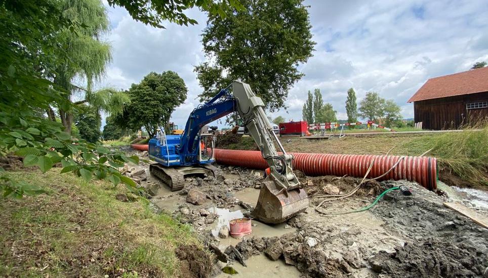 Die baulichen Massnahmen sind bald beendet. Bild: Radio Munot
