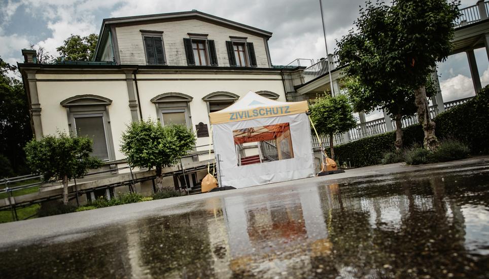 Der Betrieb im Kantonalen Impfzentrum läuft derzeit auf Sparflamme. Das kann sich allerdings von Woche zu Woche ändern. Bild: Roberta Fele