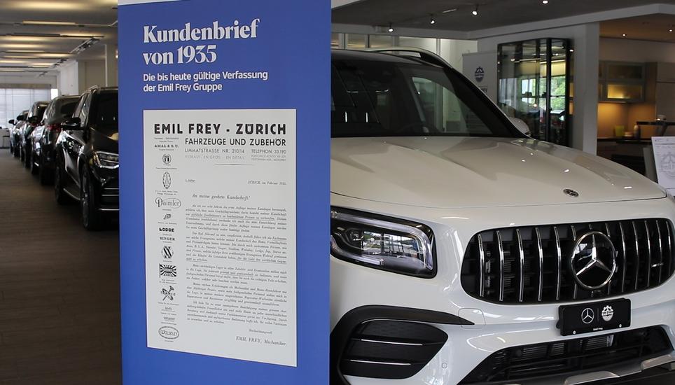 Emil Frey hat seine Kernwerte bereits 1935 im Kundenbrief festgehalten – dieser hat noch heute Gültigkeit.
