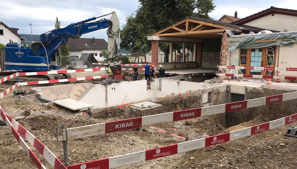 Der Bau soll im kommenden August eröffnet werden. Bild: Radio Munot