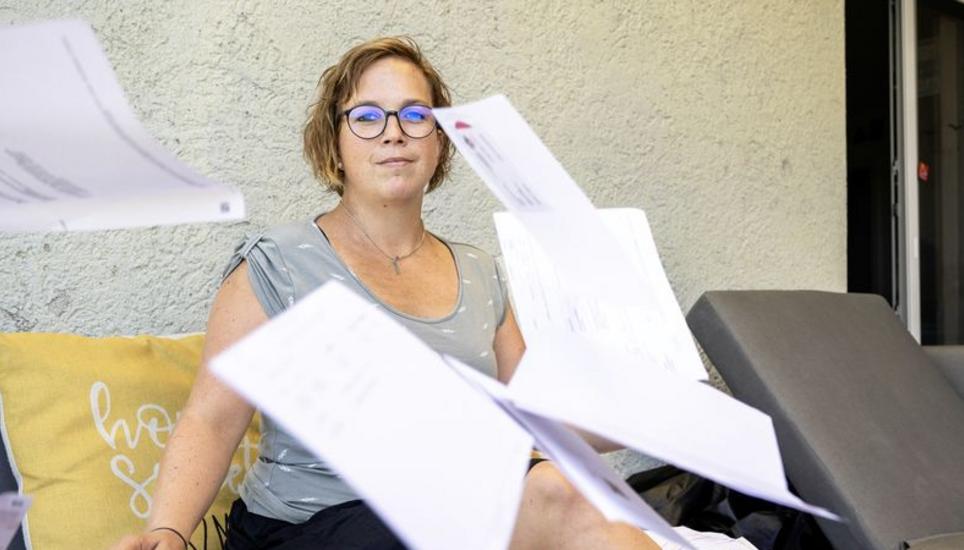 Anja Windler kämpft für eine unabhängige Zukunft zweier junger Ukrainer. Bild: Jeannette Vogel