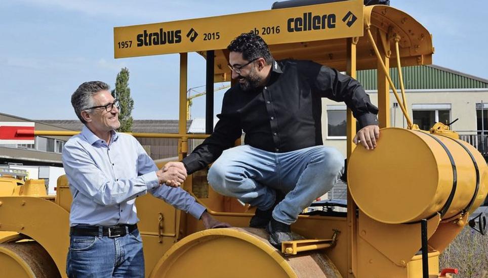 Stephan Waldvogel (l.) übergibt das Zepter an Serdar Cengiz. Bild: Kay Fehr