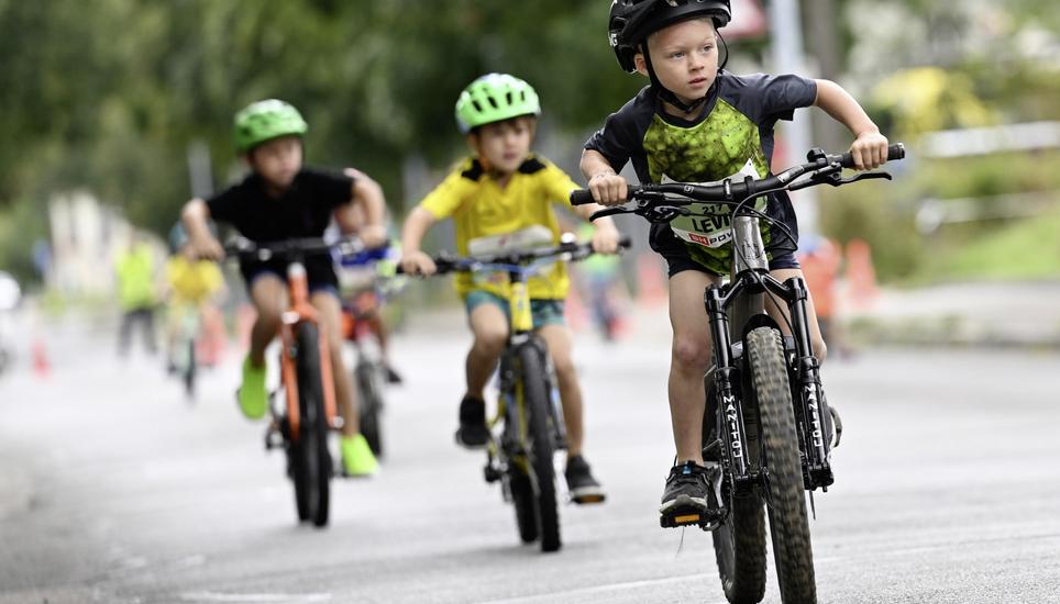 Einmal so richtig Gas geben mit dem Velo.