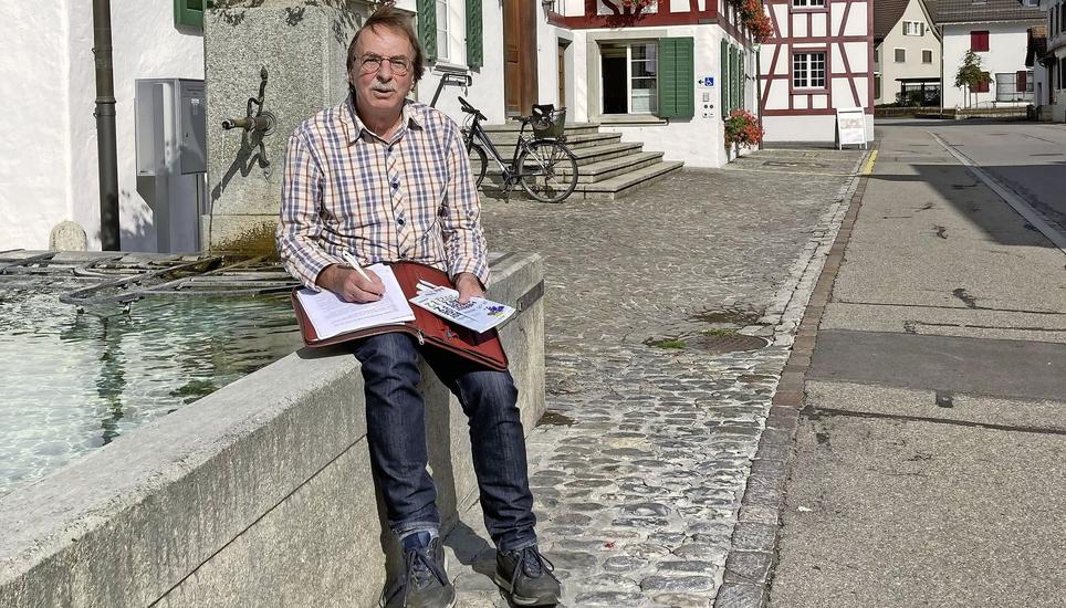 Rafz selbst wird zum Austragungsort der Herbstmesse, die OK-Mitglied Fritz Hauenstein mitorganisiert. Bild. Indrina Das Schmid