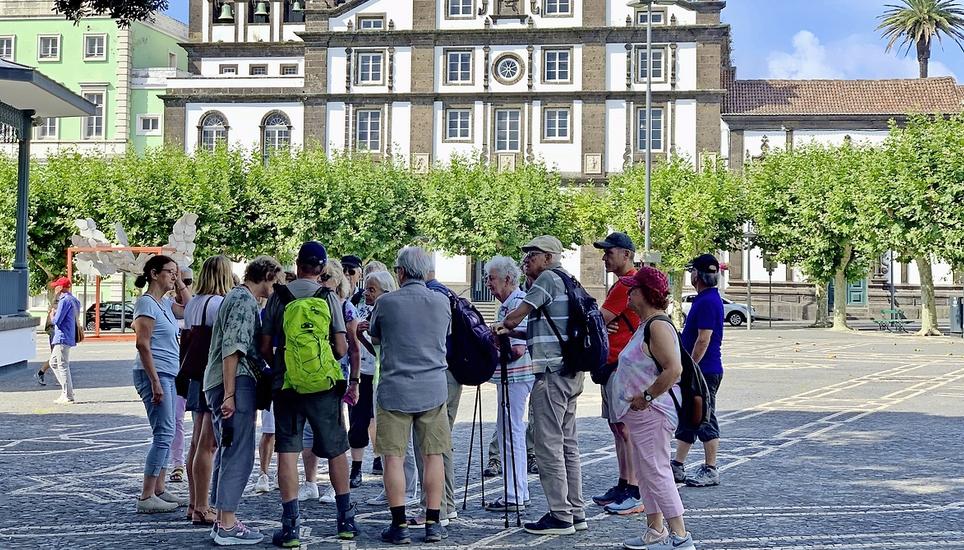 Stadtrundgang in Ponta Delgada, Hauptstadt von São Miguel.