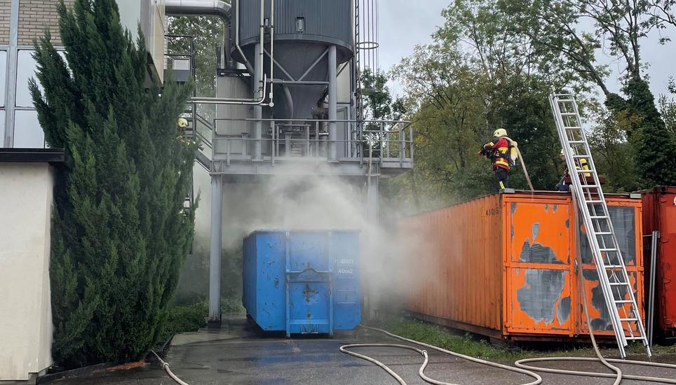 Beim Brand wurde niemand verletzt. Bild: Kantonspolizei Thurgau