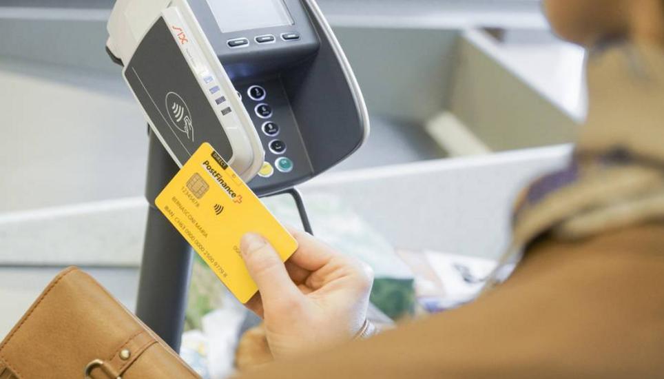 Mit der Postfinance-Karte zu zahlen war am späten Dienstagnachmittag für die Kunden der Bank nicht möglich. Bild: zVg / Postfinance