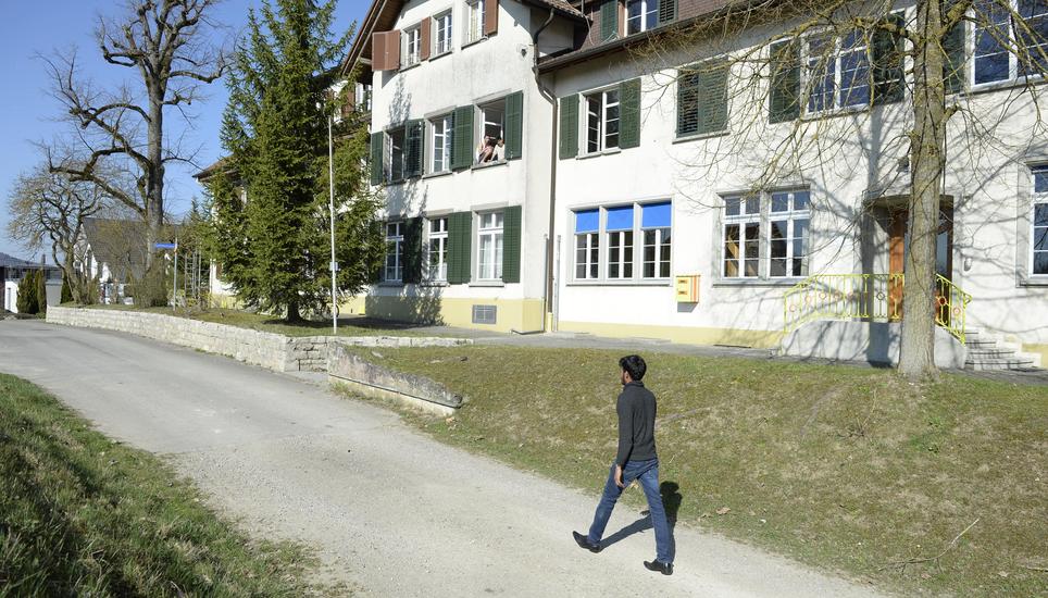 Momentan ist es noch ruhig im Asylzentrum Friedeck in Buch. Doch das könnte sich bald ändern. Bild: Selwyn Hoffmann
