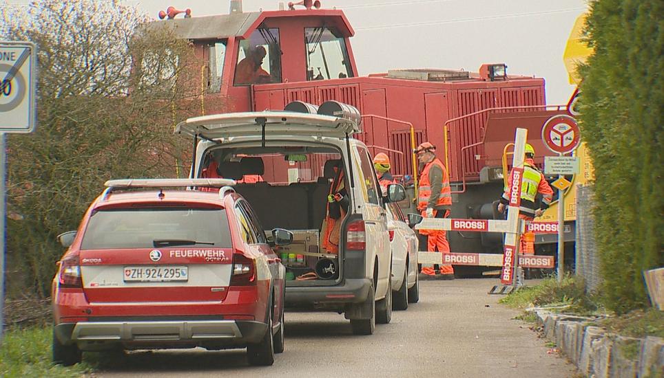 Zwischen Ossingen und Thalheim-Altikon ist am Mittwoch ein Güterzug aus den Gleisen gesprungen. Bilder: Radio Munot