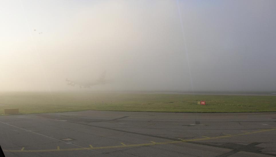 Landungen bei Nebel sind immer wieder eine Herausforderung. Bild: zVg