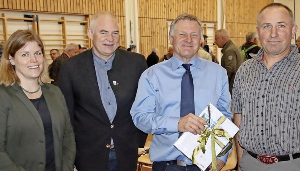 Neu im WaldZürich-Vorstand: Daniela Rinderknecht, Andreas Sudler, Kaspar Reutimann und Markus Wiesendanger (v.l.). Bild: Roland Müller