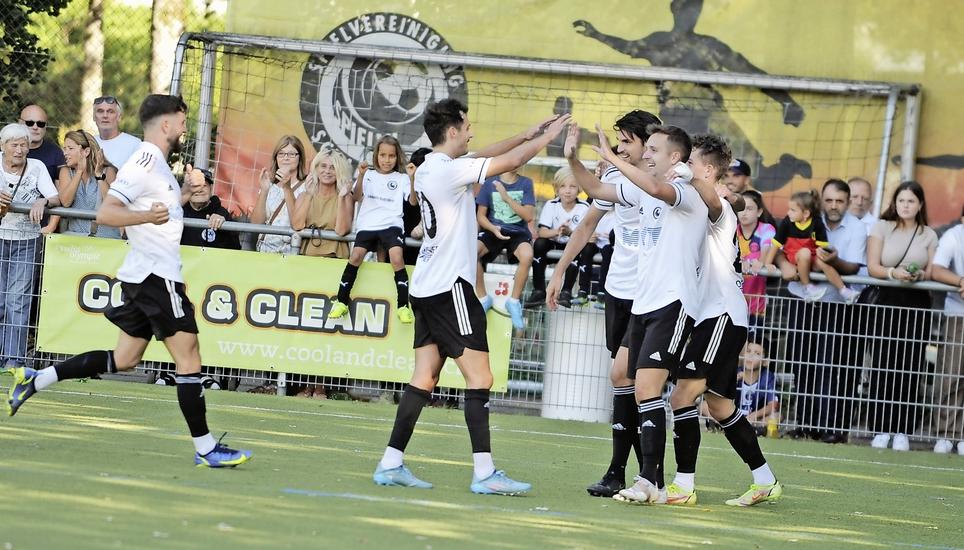 Gegen Dardania St. Gallen startet die SVS im März ins Jahr 2023. Das Hinspiel auf dem Bühlplatz gewannen die Schützlinge von Maurizio Cannellino im August mit 5:2. Bild: Daniel F. Koch