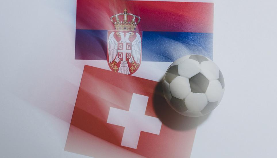 Serbien und die Schweiz spielen um den Achtelfinaleinzug. Bild: Melanie Duchene