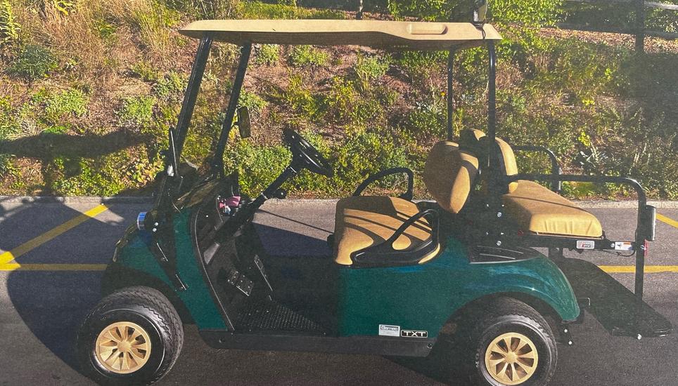 Dieser Golf Trolley wurde in der Nacht auf vergangenen Sonntag gestohlen. Bild: zVg/SHPol