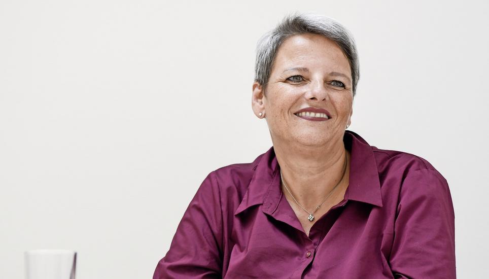 Die Steiner Stadtpräsidentin, Corinne Ullmann, führt eine Sprechstunde für die Bevölkerung ein. Bild: Melanie Duchene