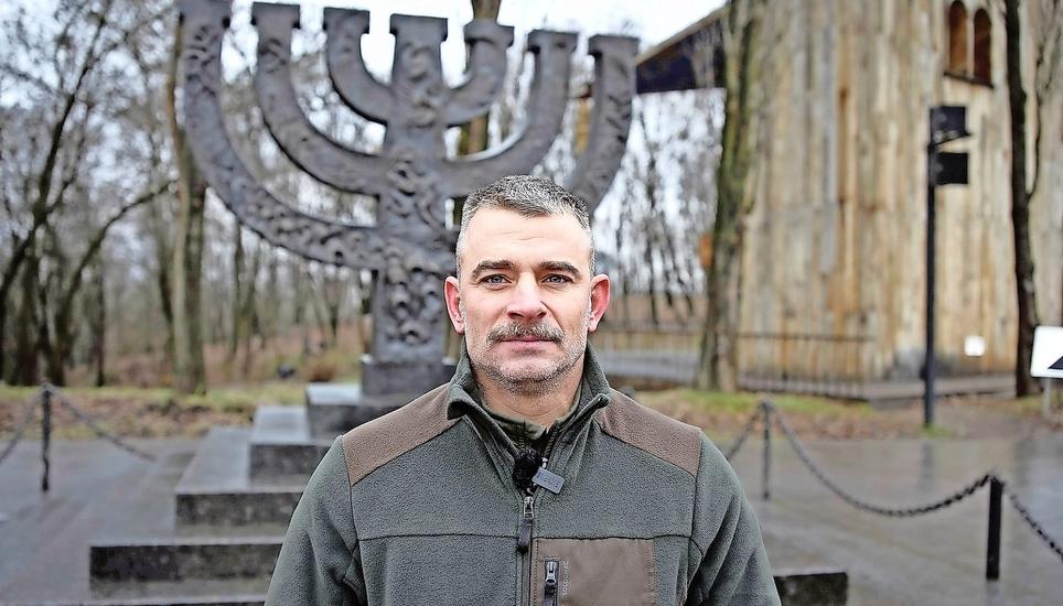 Der Schaffhauser in Diensten der Ukraine: Avi Motola kämpft seit März 2022 gegen die russischen Invasoren. Bild: Raimond Lüppken