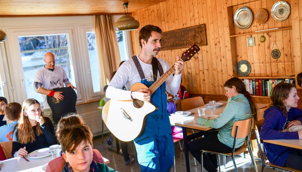 Auch für musikalische Unterhaltung ist gesorgt.