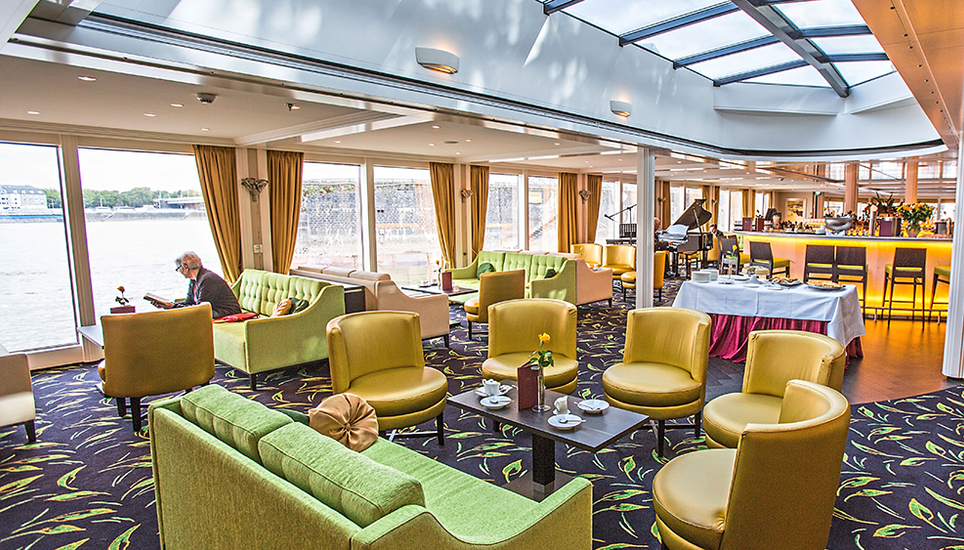 Die Sky Lounge der «Princess», ein Ort zum wohlfühlen.