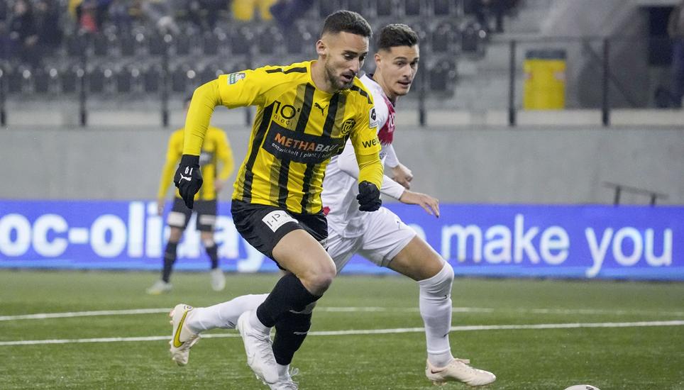 Offensivpower: Der Spanier Javi Navarro hat sich beim FC Schaffhausen schnell integriert und spielt stark auf. Bild: Roger Albrecht