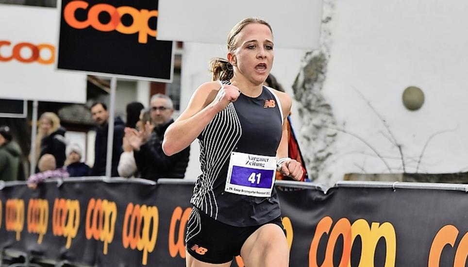 Lief in Bremgarten den Konkurrentinnen davon: Fabienne Vonlanthen. Bild: zVG