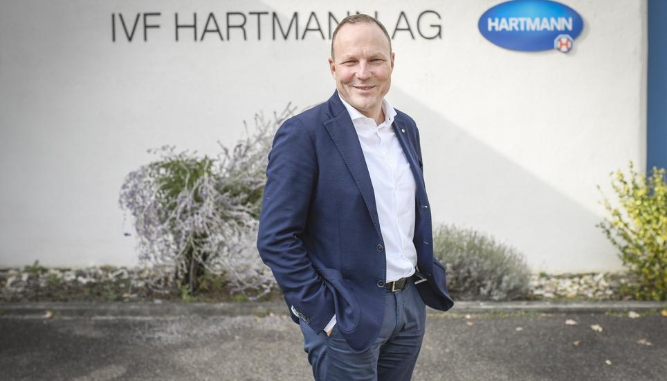 Claus Martini hat mit IVF Hartmann grosse, internationale Expansionspläne. Bild: Melanie Duchene