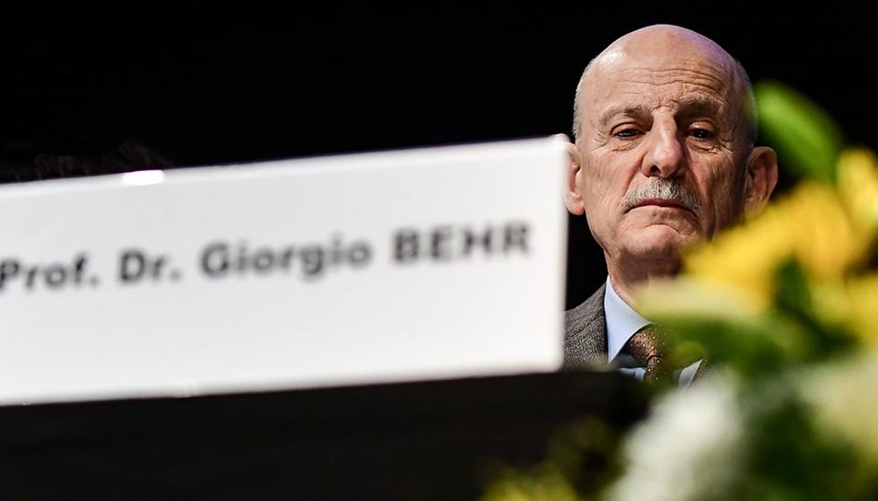 Für Giorgio Behr, der dieses Jahr 75 wird, war es die letzte Mitgliederversammlung als Präsident.