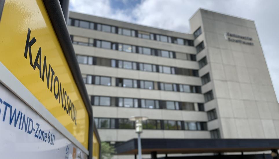 Der Neubau des Schaffhauser Kantonsspital ist gefährdet: Es mangelt an Geld. Bild: Zeno Geisseler