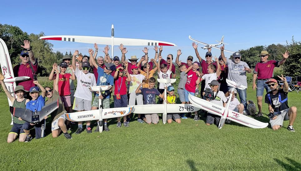 Der Jugendanlass der Modellfluggruppe Schaffhausen war ein Erfolg. Bild: zVg