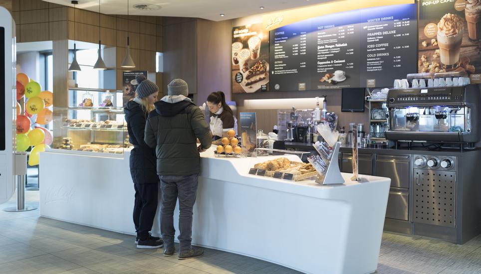 Die McDonalds-Filiale in Hinwil, Kanton Zürich. Bild: Key