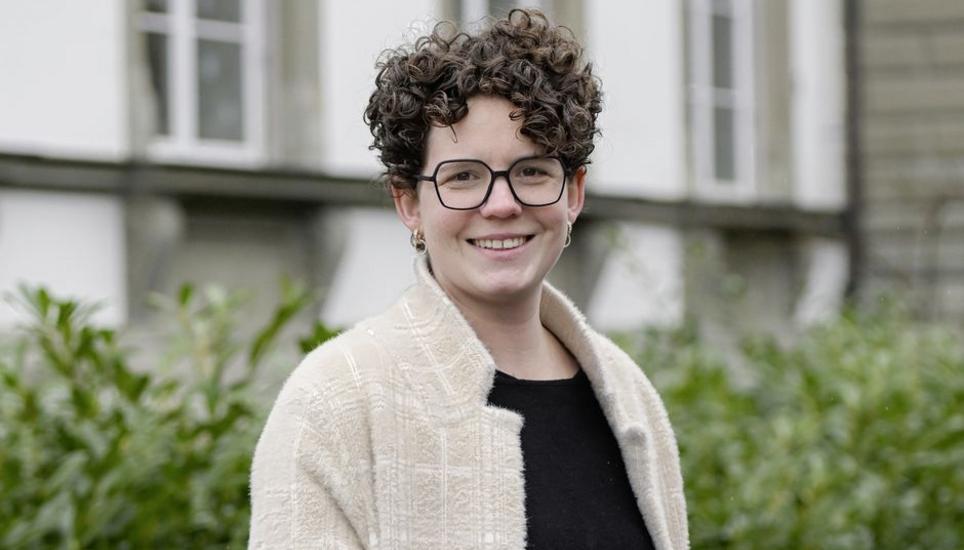 Portrait von Nina Schaerrer, Gruenderin von Frau macht Politik, am Mittwoch, 06. Maerz 2024 (Melanie Duchene / Schaffhauser Nachrichten)
