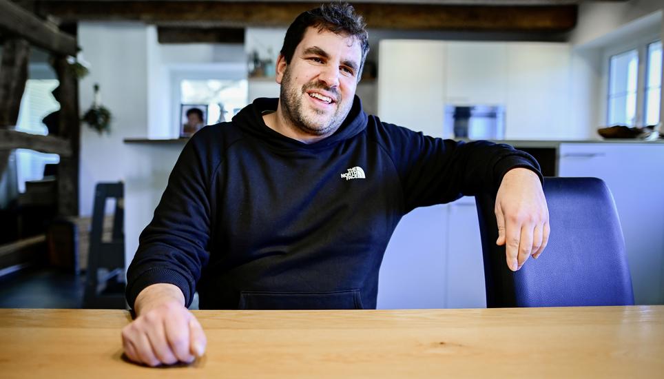 Jörg Schwaninger in seinem Zuhause in Guntmadingen. Bild Melanie Duchene PORTRAIT Jï¿ï¾RG SCHWANINGER EINWOHNERRAT BERINGEN
Portrait und Interview mit Jï¿ï¾¶rg Schwaninger, Einwohnerrat Beringen, am Montag, 13. Januar 2025. (Melanie Duchene / Schaffhauser Nachr