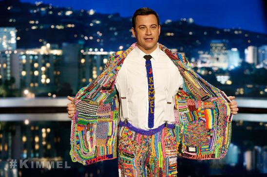 Bild: http://www.huffingtonpost.com/2014/02/27/jimmy-kimmel-max-wilford-combine-rainbow-loom-forces_n_4867663.html