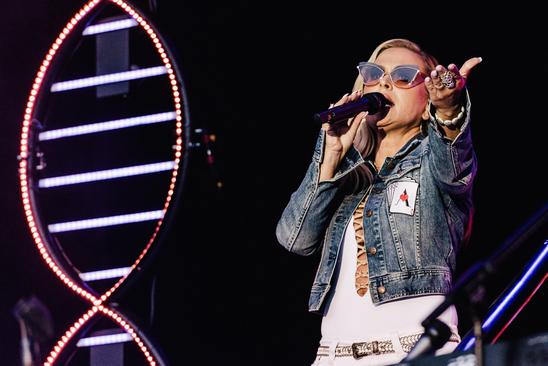Anastacia wusste, wie sie das Publikum auf ihre Seite ziehen konnte. Bild: zvg/Julius Hatt
