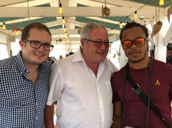 Auch Edgar Davids war anwesend.