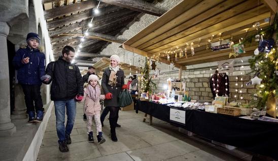 Den Weihnachtsmarkt im Kreuzgang wird es 2019 nicht mehr geben.