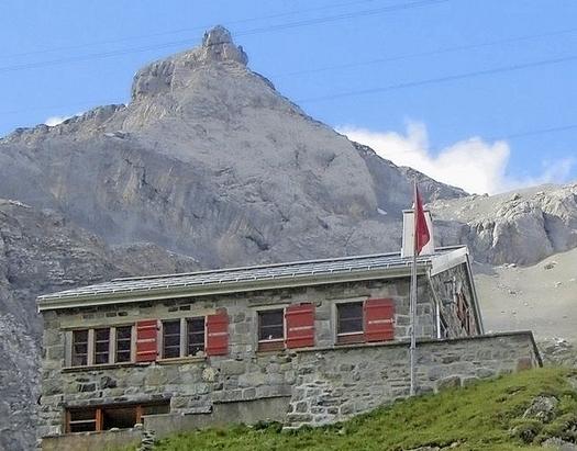 Die Martinsmad-Hütte oberhalb von Elm gehört der SAC-Sektion Randen. Bild: zvg
