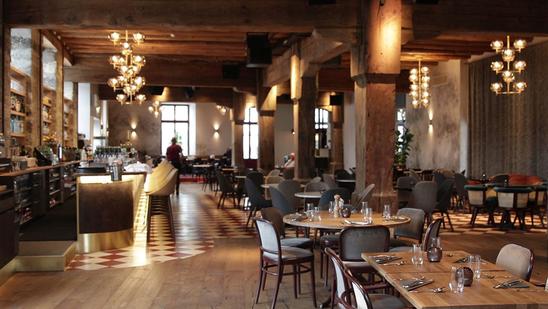 Die «Stube von Schaffhausen»: der Güterhof präsentiert sich in neuem Kleid. Bild: Manuel von Burg