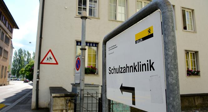 Symbolbild Schulzahnklinik. Bild: Zeno Geisseler