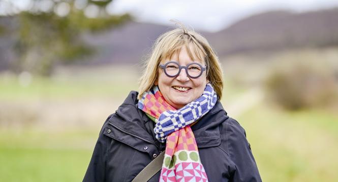 Portrait bei einem Spaziergang durch Beringen mit der neuen Kantonsratsprï¿ï¾¤sidentin Eva Neumann, am Dienstag, 07. Januar 2025. (Melanie Duchene / Schaffhauser Nachricht
